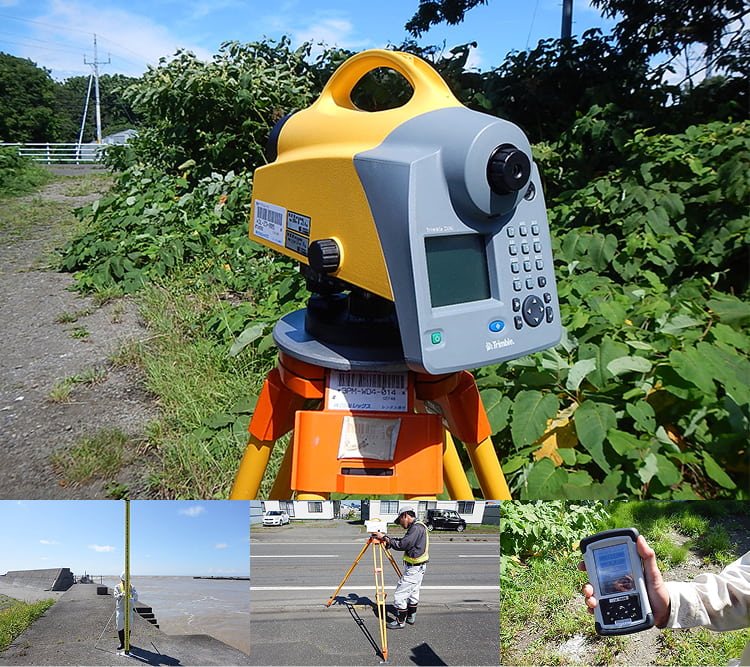 1～4級水準測量の写真